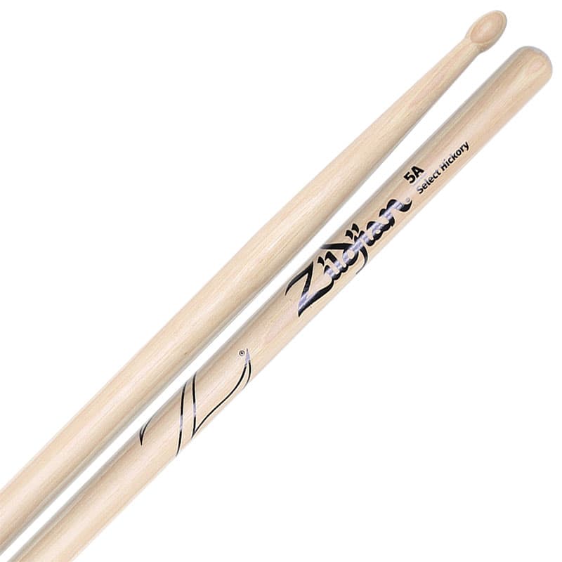 *Zildjian Z5A Wood Tip Hickory Drumsticks 5A - Reco Music Malaysia