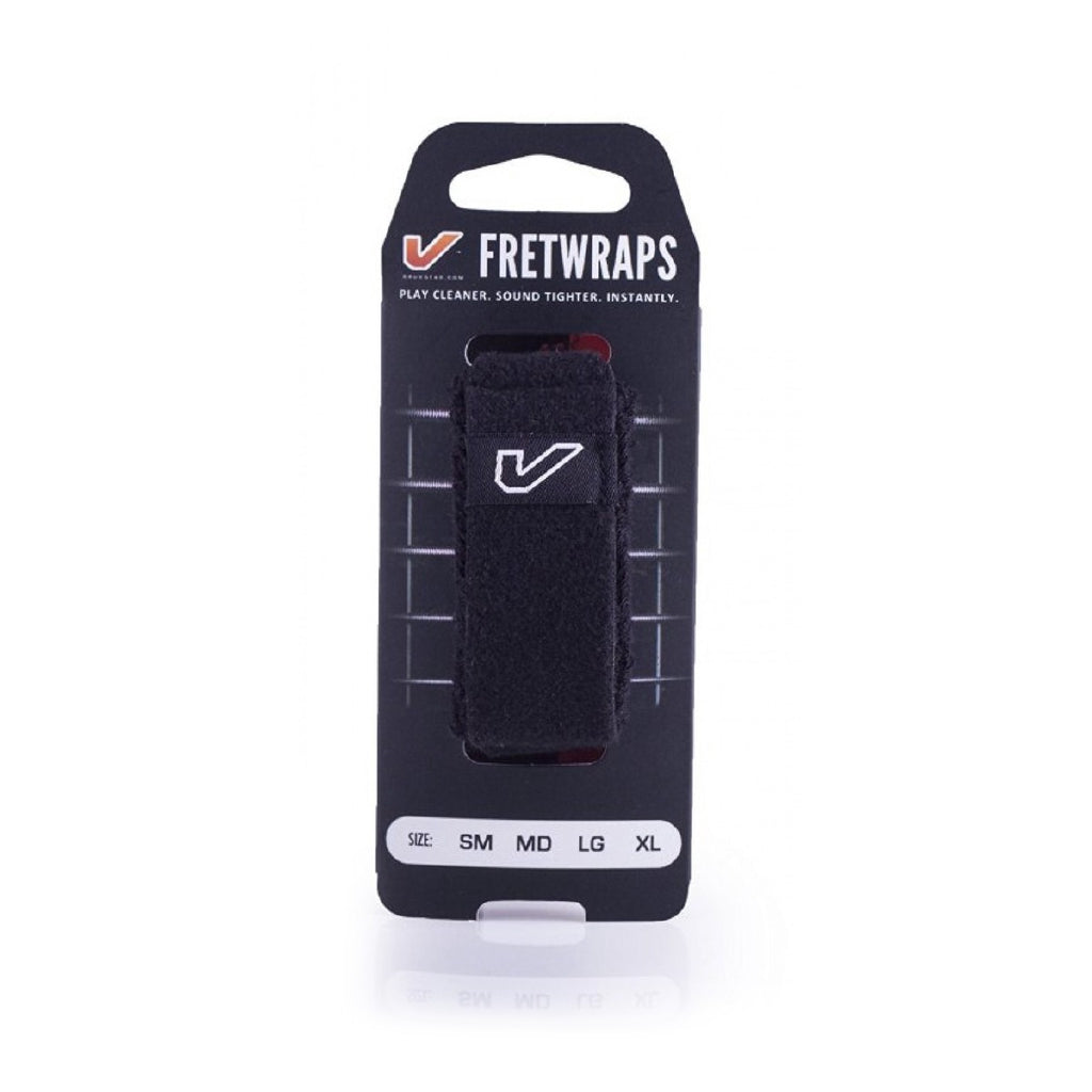 Black fretwrap on a white background with 'Fretwraps' branding.