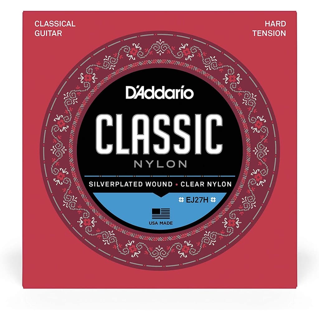 *D'Addario EJ27H Nylon Classical Strings, Hard Tension - Reco Music Malaysia