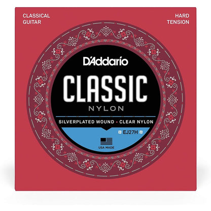 *D'Addario EJ27H Nylon Classical Strings, Hard Tension - Reco Music Malaysia