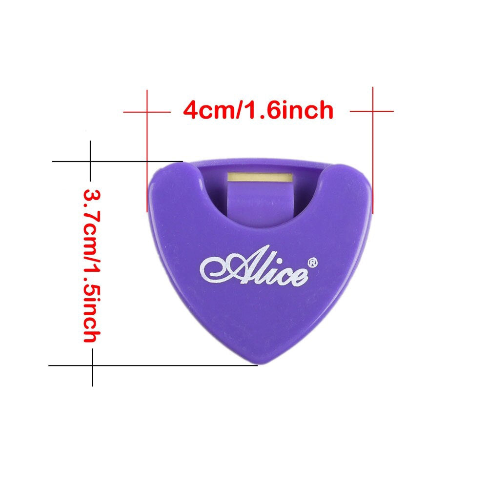 Alice A010/A010A Plastic Triangle Shape Guitar Pick Holder