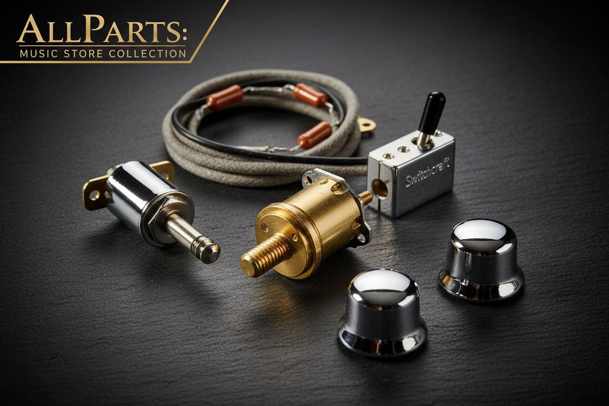 AllParts Guitar Hardware Close-up Banner