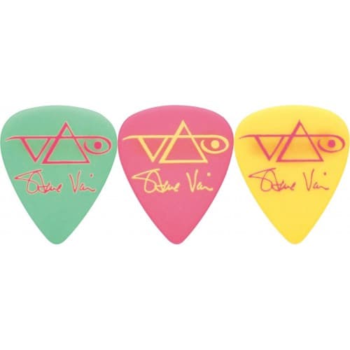 *Ibanez B1000SVGPY Steve Vai Signature Polyacetal Picks Set - Reco Music Malaysia