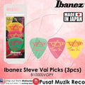 *Ibanez B1000SVGPY Steve Vai Signature Polyacetal Picks Set - Reco Music Malaysia
