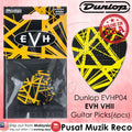 *Jim Dunlop EVHP04 Eddie Van Halen EVH VH II Pick, 6-Pack - Reco Music Malaysia