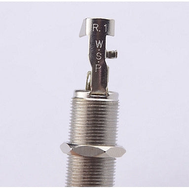 RM GF-0692-91 Acoustic Guitar Threaded Cylinder Long Socket Output Stereo Barrel Jack Plug Socket - Reco Music Malaysia