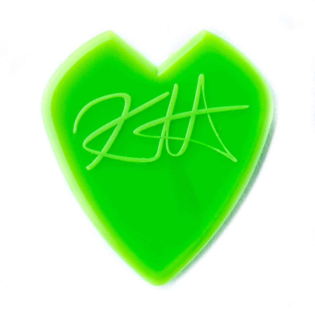 *Jim Dunlop 47PKH3N Kirk Hammett Green Jazz III Picks, 6-Pack - Reco Music Malaysia