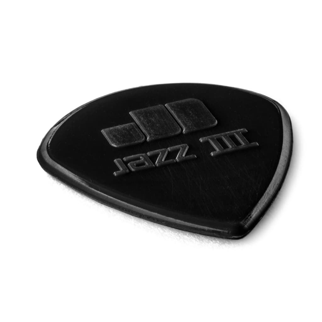 *Jim Dunlop 47P3S Stiffo Nylon Jazz III Guitar Picks - Reco Music Malaysia