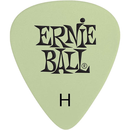 *Ernie Ball PO9226 Heavy Super Glow Cellulose Guitar Picks, Pack Of 5 - Reco Music Malaysia