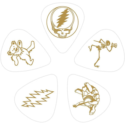 *D'Addario 1CWH4-10GD2 Grateful Dead Icons Guitar Picks - Reco Music Malaysia