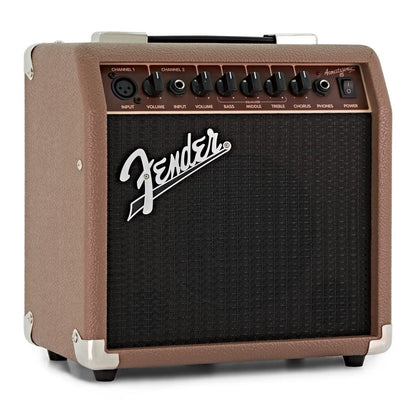 *Fender Acoustasonic 15 15W Acoustic Guitar Amplifier - Reco Music Malaysia