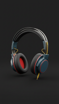 Studio Headphones in Rhythm Blue