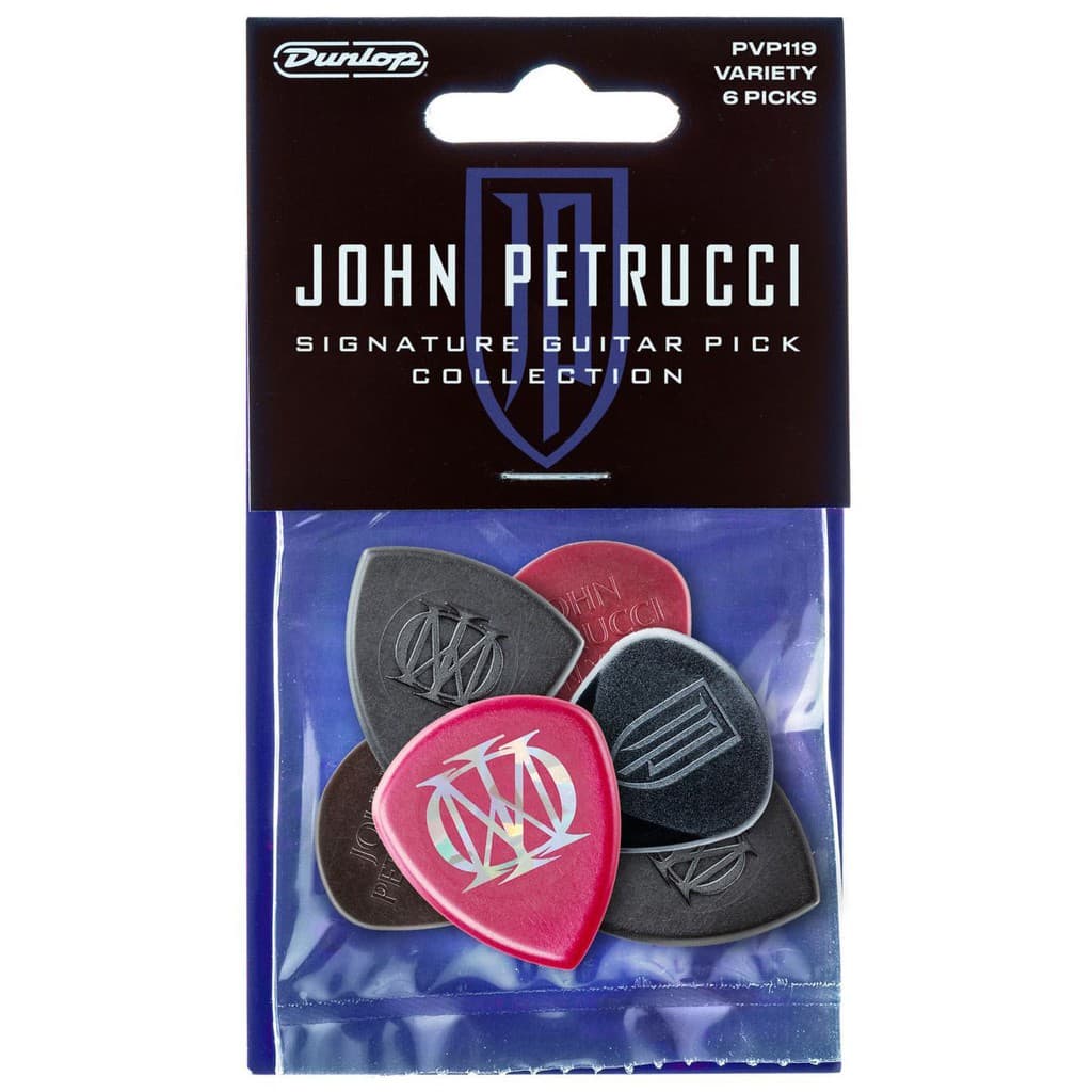 *Jim Dunlop PVP119 John Petrucci Signature Picks Variety Pack - Reco Music Malaysia