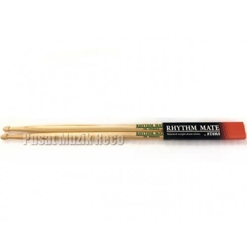 *Tama HRM7A Rhythm Mate 7A Hickory Drumstick Wood Tip - Reco Music Malaysia