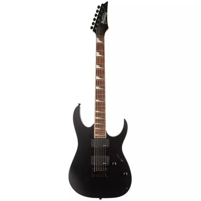 *Ibanez GRG121DX-BKF 24 Frets Electric Guitar, Black Flat - Reco Music Malaysia