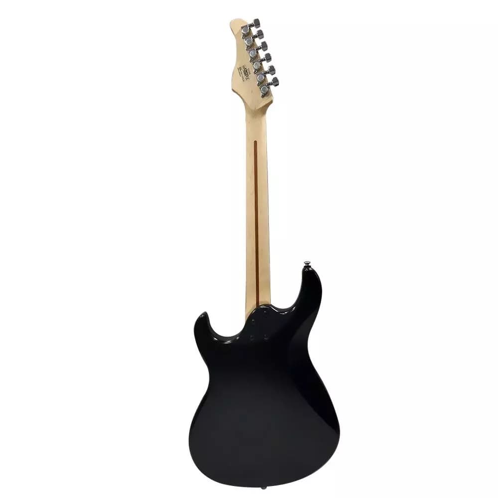 *Cort G100 OPB Open Pore Black Poplar Body Electric Guitar with Bag - Reco Music Malaysia