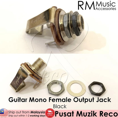 *RM GF1174-91 Electric Guitar Mono Input/Output Jack (Mono) - Reco Music Malaysia