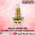 *AllParts EP-0686-000 CTS 500K Long Split Shaft Audio Pot - Reco Music Malaysia