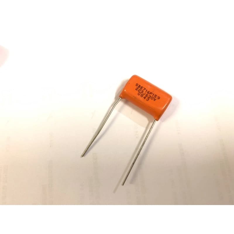 *CDE Sprague SBE716P159 223J 0.022UF 630V Guitar Orange Drop Capacitor Tone Caps - Reco Music Malaysia