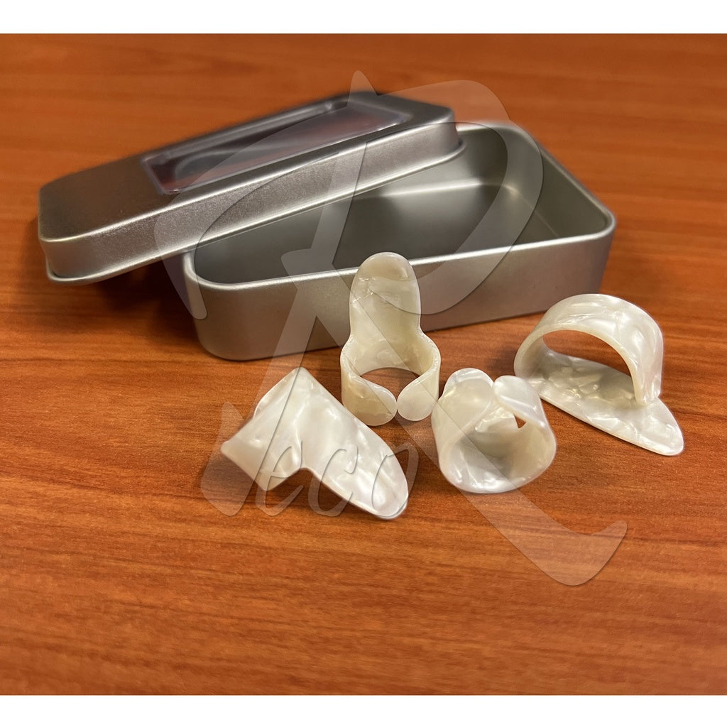 Alice Celluloid Guitar Thumb Pick Finger Pick Set - Reco Music Malaysia