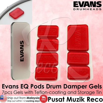 Evans EQ Pods Drum Damper Gels