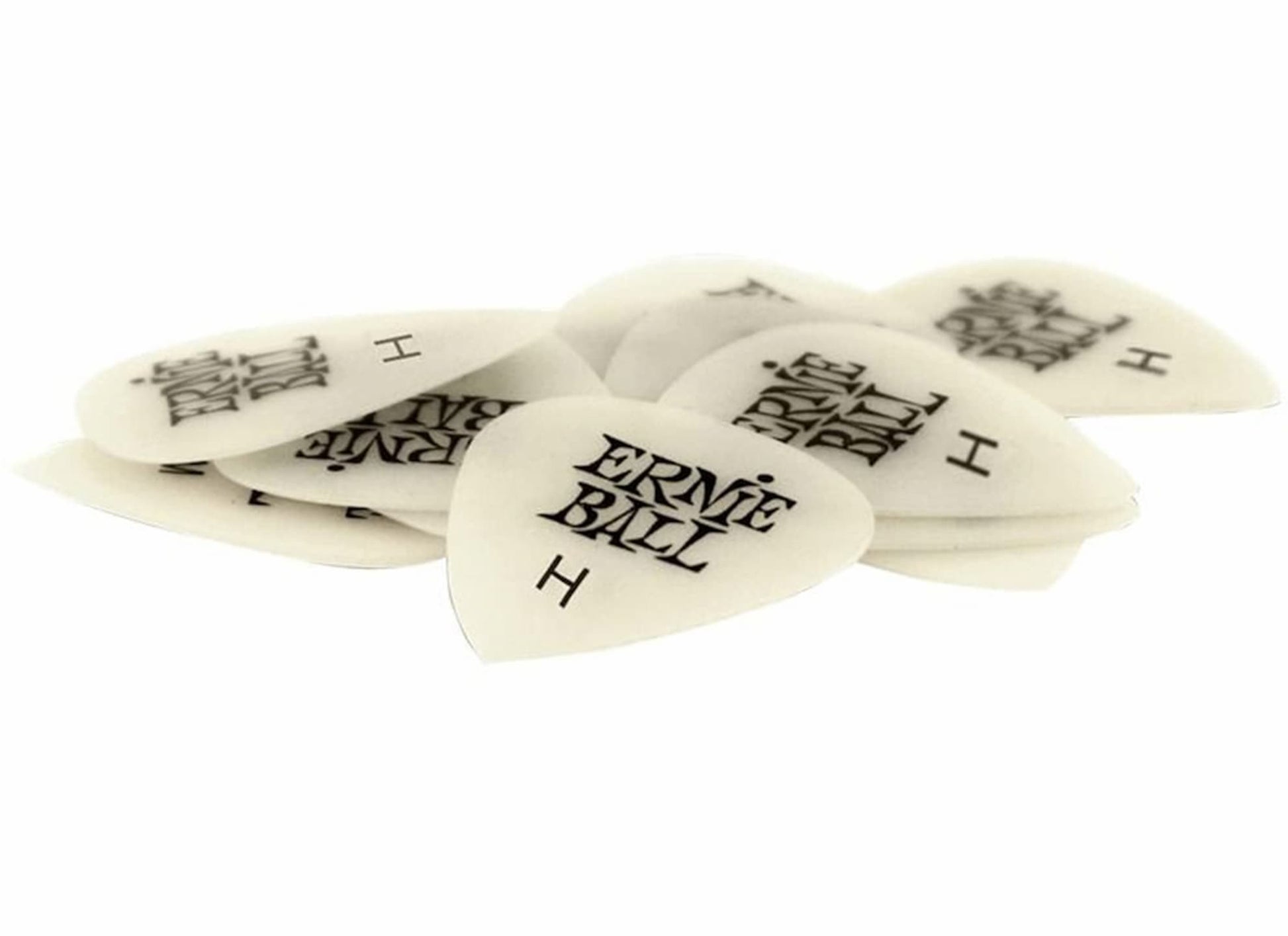 *Ernie Ball PO9226 Heavy Super Glow Cellulose Guitar Picks, Pack Of 5 - Reco Music Malaysia