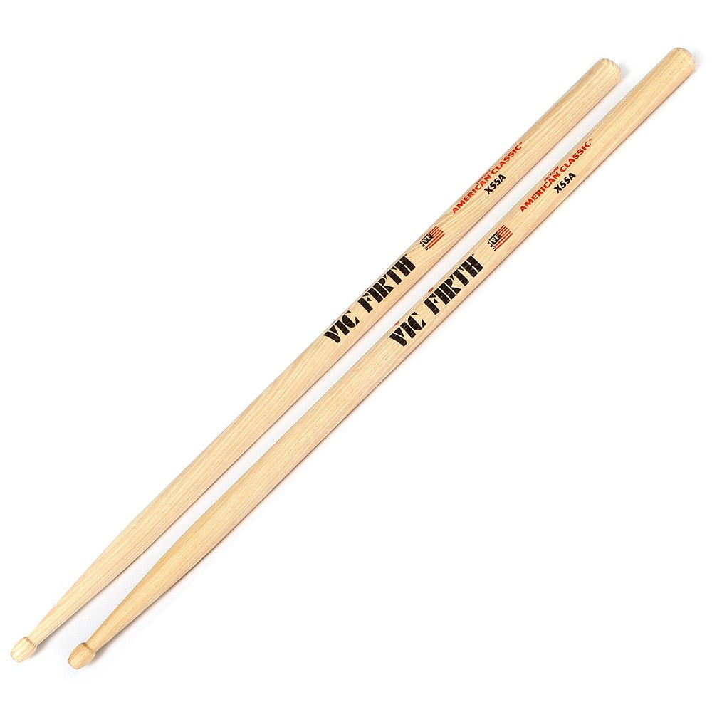 Vic Firth X55A American Classic Extreme X55a Drumsticks, Wood Tip - Reco Music Malaysia