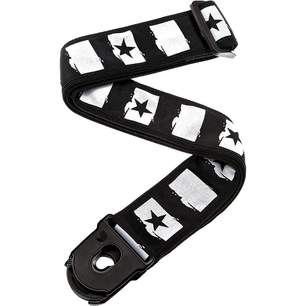 *D’addario 50PLC01 Planet Lock Guitar Strap, Rock Star - Reco Music Malaysia