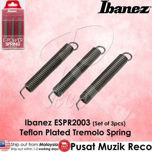 Ibanez E-POWER SPRING ESPR2003 Teflon Plated Edge Tremolo Spring, 3pcs