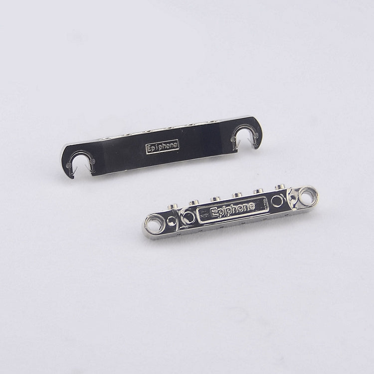 RM GF0252-92 Chrome Electric Guitar Epiphone Tune-o-matic Bridge and Tailpiece Set Stopbar Set - Reco Music Malaysia