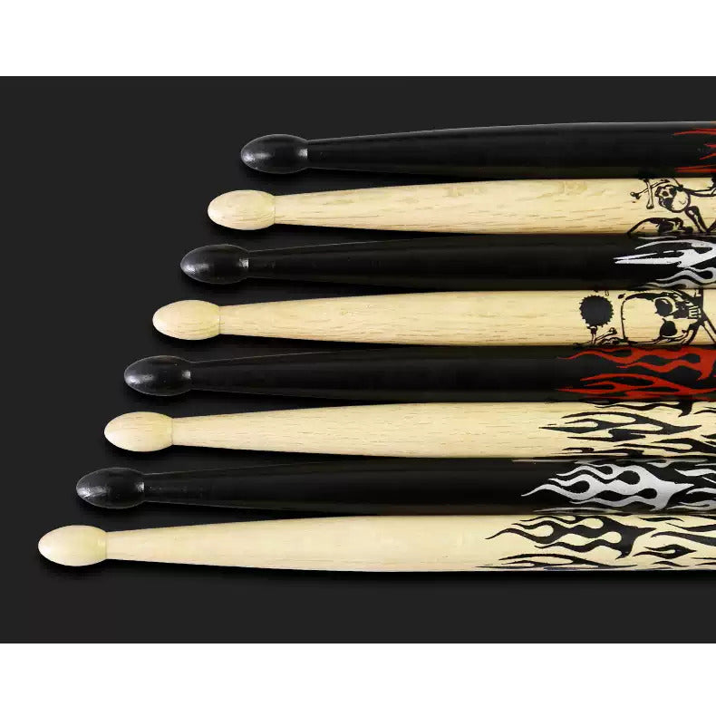 Tama 5A-S Sticks Of Doom Rhythmic Fire Oak 5A Drumsticks - Reco Music Malaysia