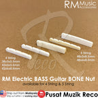 RM 4 STRING 5 STRING Electric BASS Guitar Top BONE Nut - Reco Music Malaysia