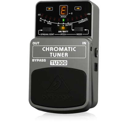 Behringer TU300 Chromatic Tuner Guitar Effects Pedal - Reco Music Malaysia