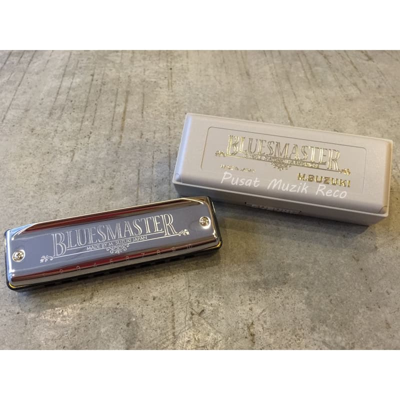 *Suzuki MR250 Bluesmaster 10 Hole Diatonic Harmonica - Reco Music Malaysia