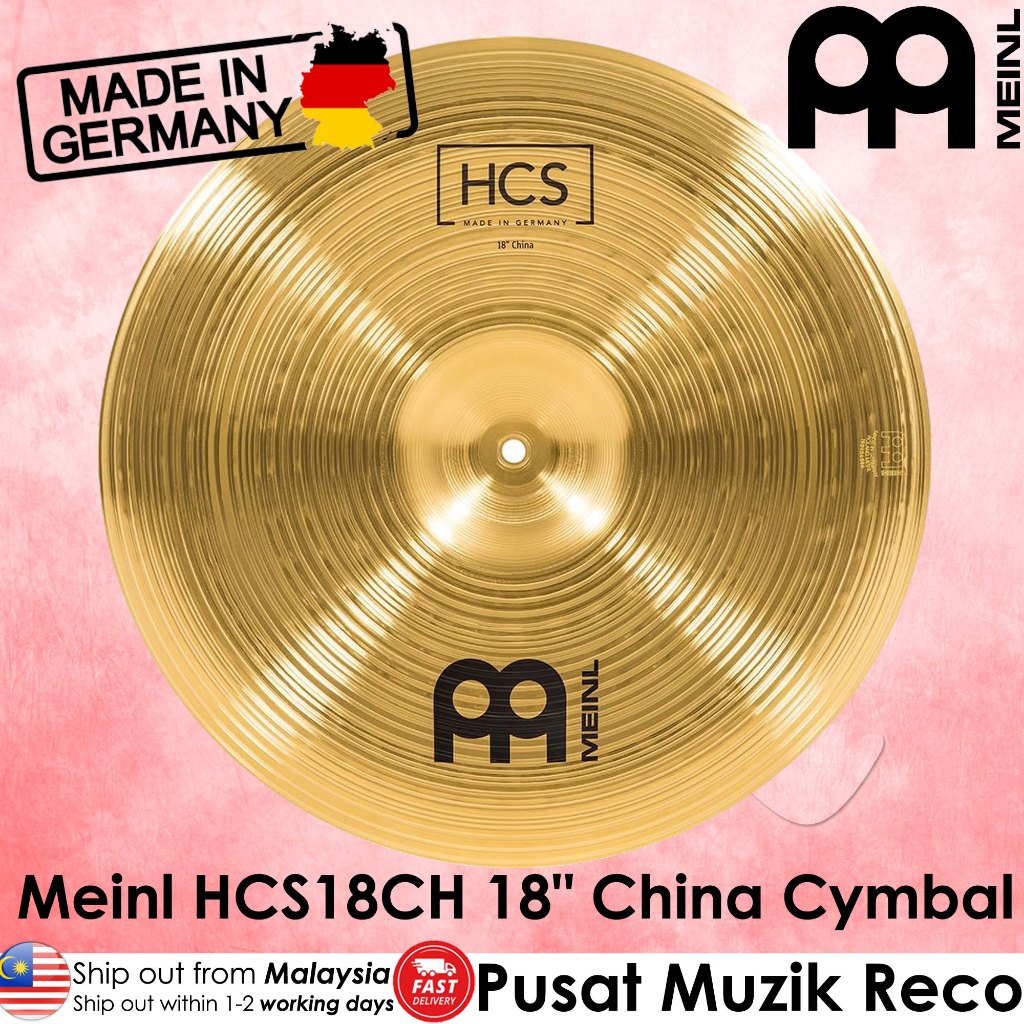Meinl HCS18CH 18" HCS China Cymbal - Reco Music Malaysia