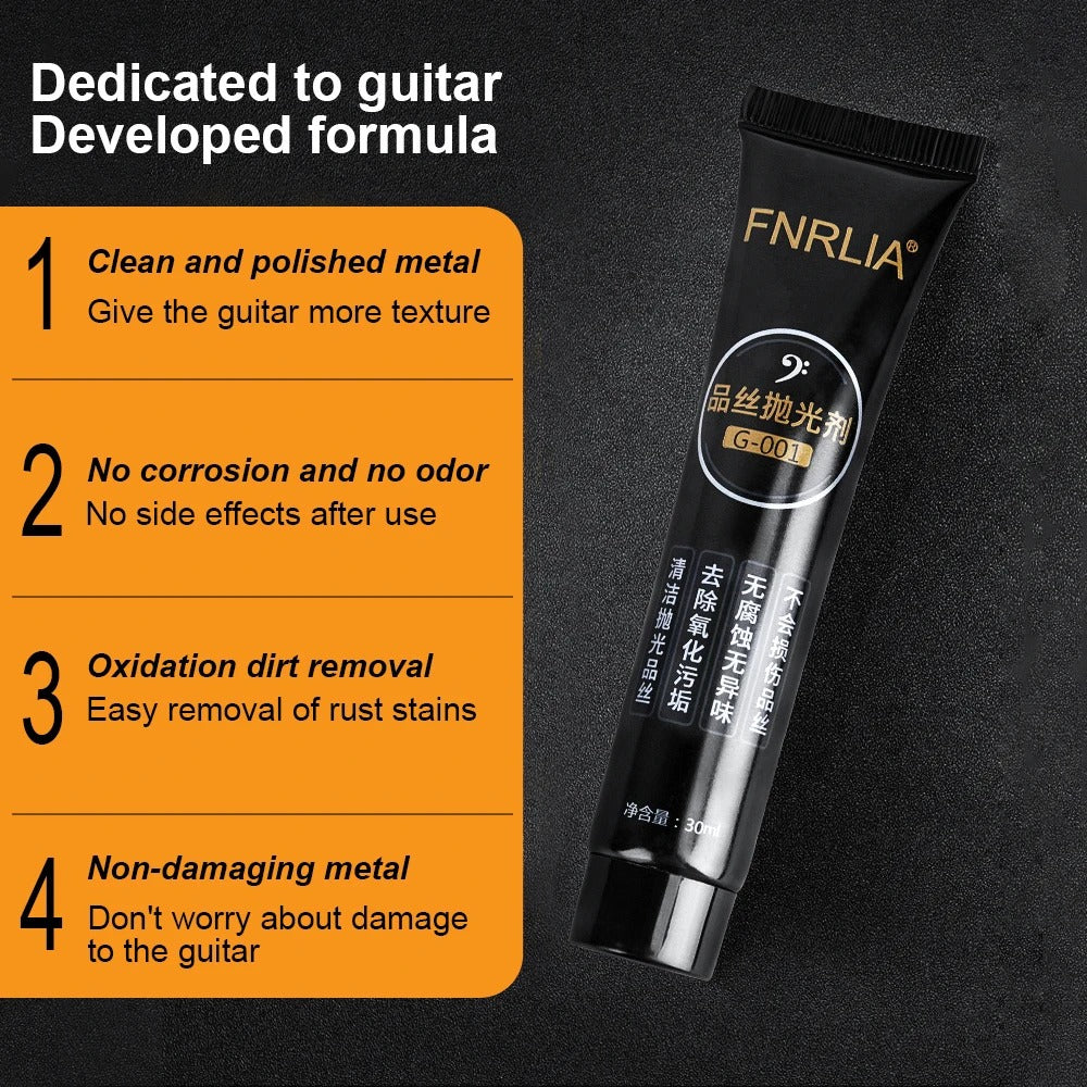 RM DD6467 Guitar Fret Polish Guitar Metal Polish Guitar Fret Cleaner Cream - Reco Music Malaysia