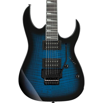 *Ibanez GRG320FA-TBS Electric Guitar, Transparent Blue Sunburst - Reco Music Malaysia