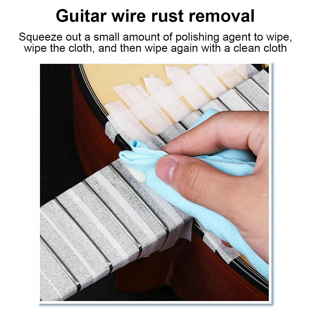 RM DD6467 Guitar Fret Polish Guitar Metal Polish Guitar Fret Cleaner Cream - Reco Music Malaysia