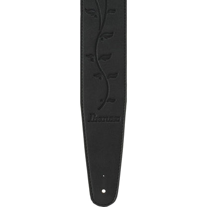 Ibanez GSTL60-BK Synthetic Leather Strap, Black - Reco Music Malaysia