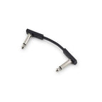 *Warwick RockBoard Flat Patch Cable, Black, 5cm - Reco Music Malaysia