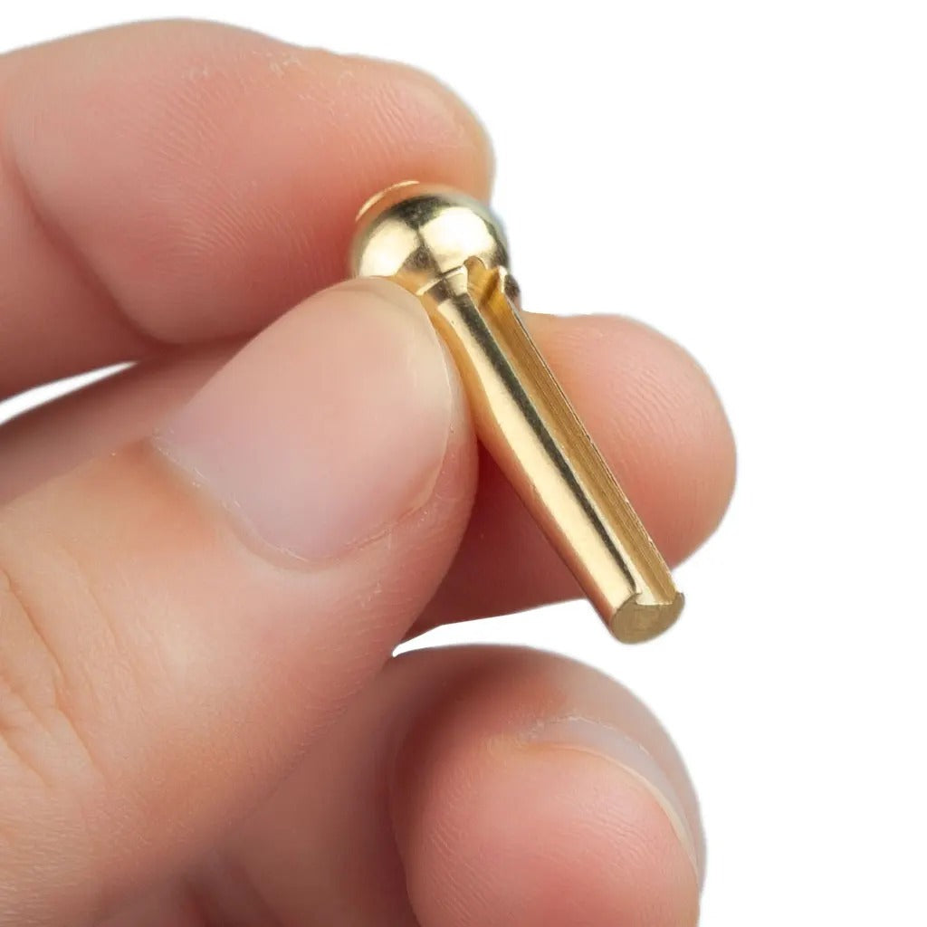 RM QC8463 6pcs Acoustic Guitar Copper Brass String Pin Bridge Pin - Reco Music Malaysia