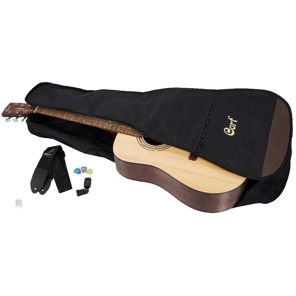 Cort Earth Pack Earth Series Acoustic Guitar Package - Reco Music Malaysia