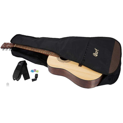 Cort Earth Pack Earth Series Acoustic Guitar Package - Reco Music Malaysia