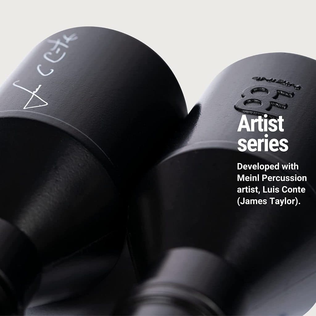 *Meinl Percussion SH4BK Black Luis Conte Artist Series LIVE Shaker - Reco Music Malaysia