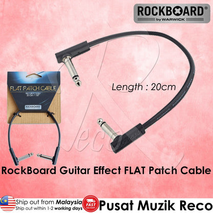 Warwick RockBoard Flat Patch Cable (5 cm / 10 cm / 20 cm / 30 cm / 45 cm / 60 cm)