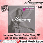 Harmony HE03 Nickel Electric Guitar Strings, Medium, 11/49 - Reco Music Malaysia