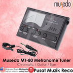*Musedo MT-80 3 In 1 Chromatic Metronome Tuner - Reco Music Malaysia