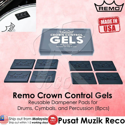 *Remo CC-1000-00 Crown Control Gels - Reco Music Malaysia