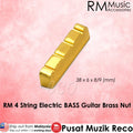 RM GM5664 4 String Electric BASS Guitar Slotted BRASS Nut