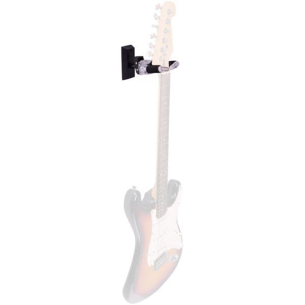 *Hercules GSP39WBLT Plexi Auto Grip System (AGS) Guitar Hanger, Steel Wall Mount, Short Arm - Reco Music Malaysia